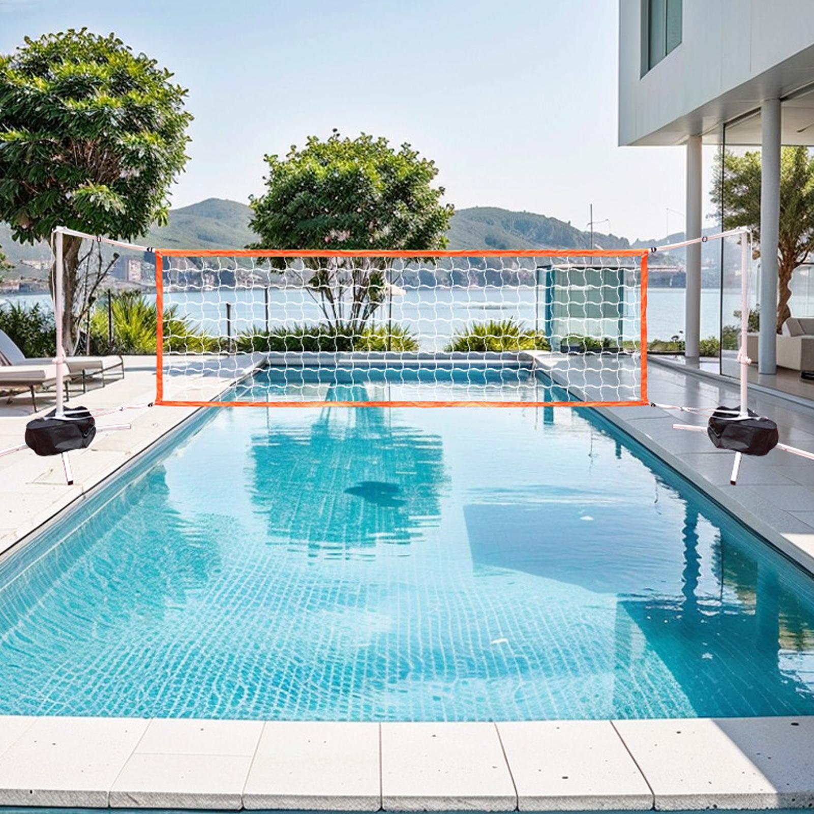 Pool Volleyball Net Adjustable - đánh giá và giá Aquatic Sports Swimming