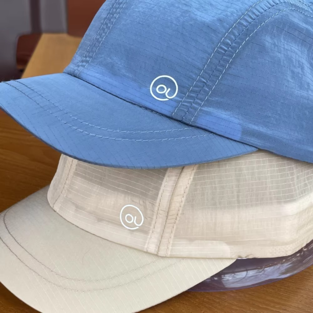 Letter Embroidered Short Brim  - đánh giá và giá Aquatic Sports Hat