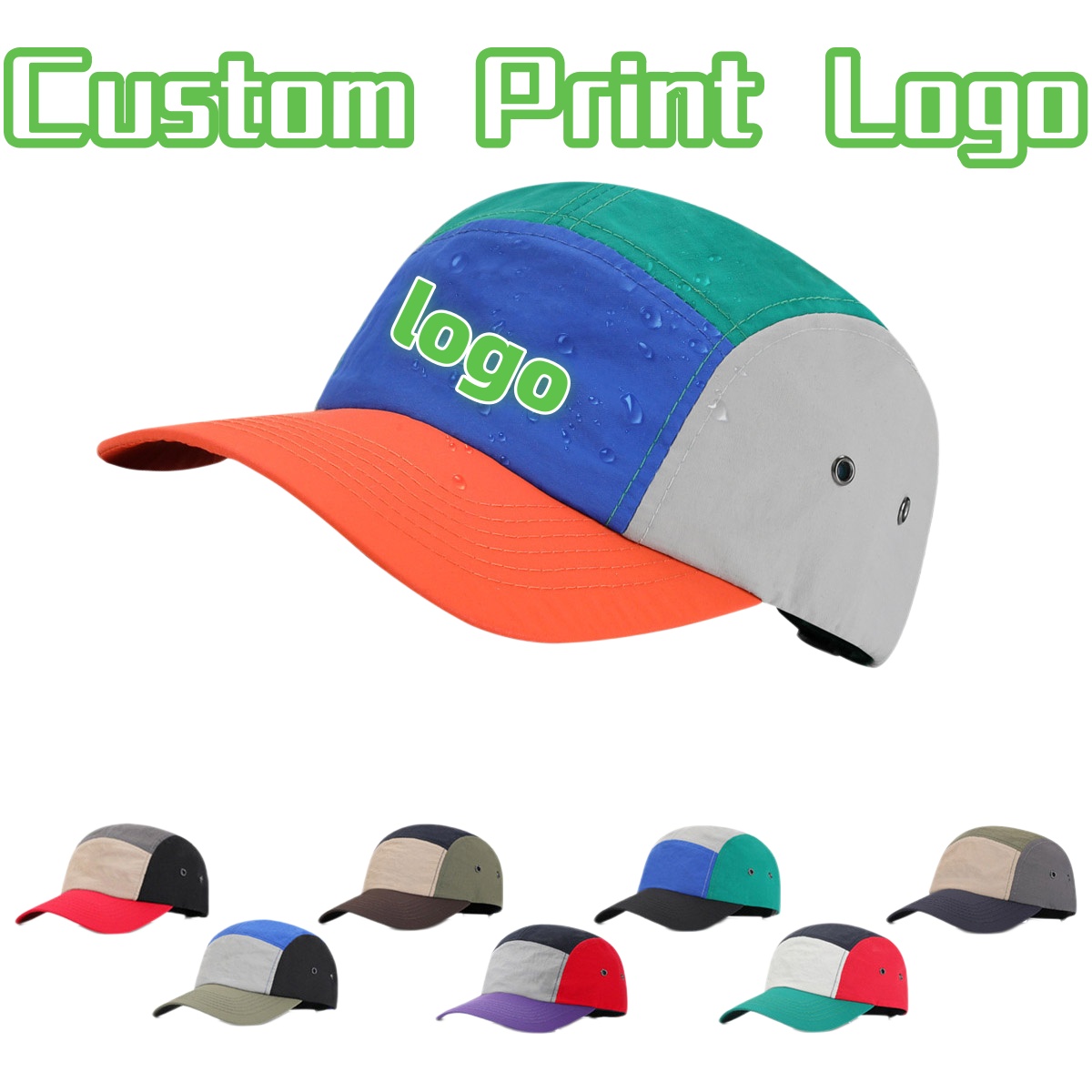 Customized Printed Logo Color  - đánh giá và giá Aquatic Sports Hat