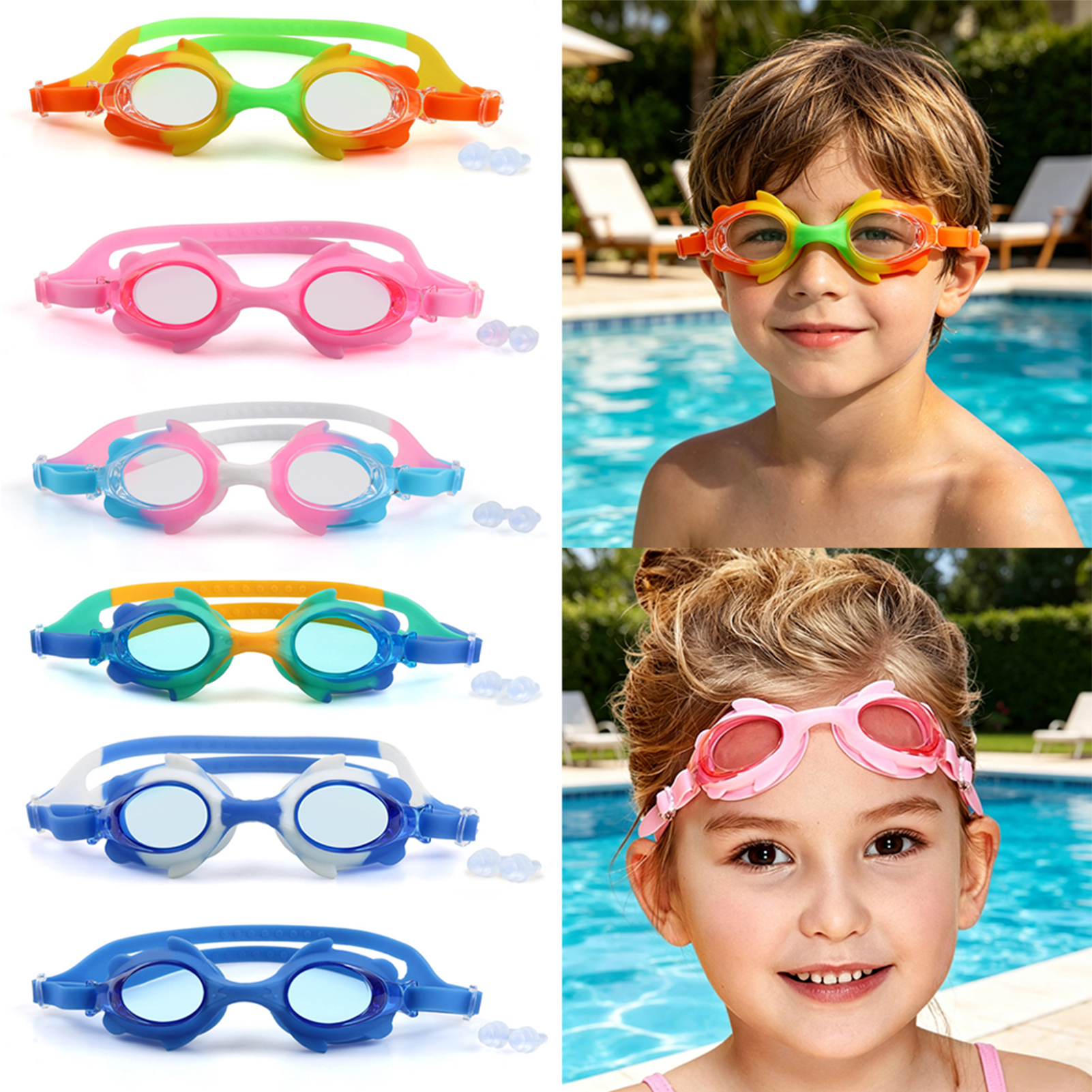 Children's Swimming Goggles,Bo - đánh giá và giá Aquatic Sports Swimming
